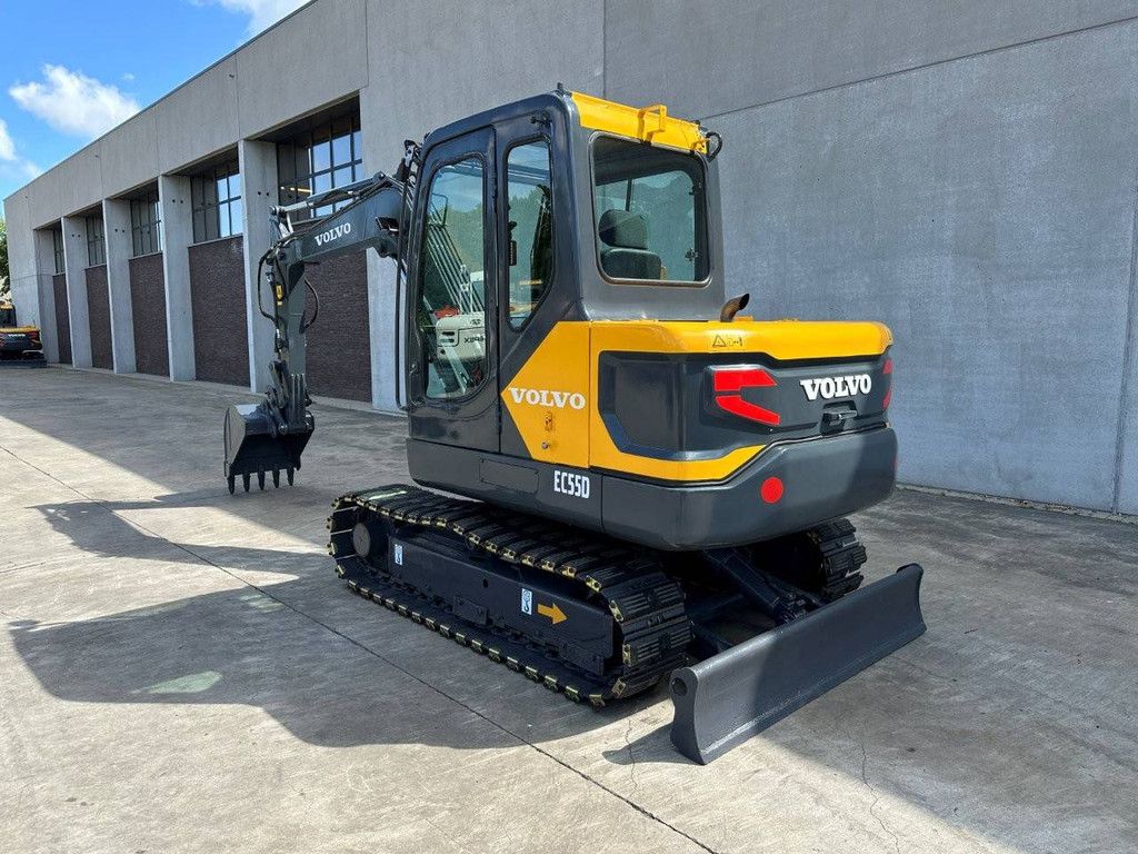 Rupsgraafmachine Volvo EC55D Diesel 2016