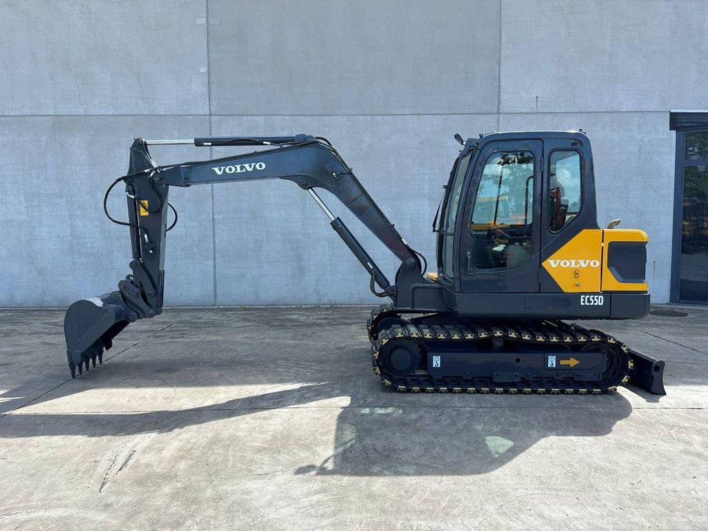 Rupsgraafmachine Volvo EC55D Diesel 2016