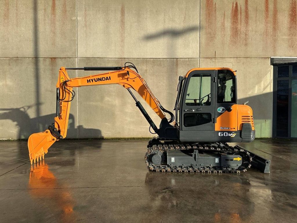 Graafmachine Hyundai R60VS Diesel 2017