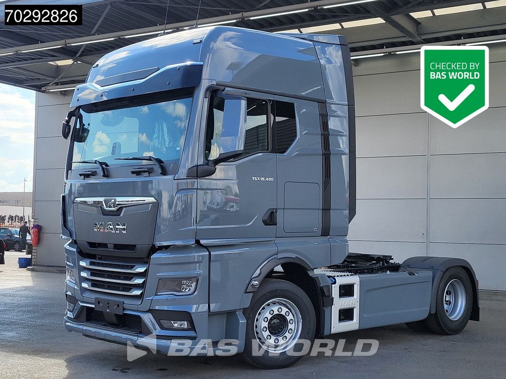 MAN TGX 18.480 4X2 NEW! GX Retarder 2x Tanks PTO-prepared Standklima Navi Euro 6