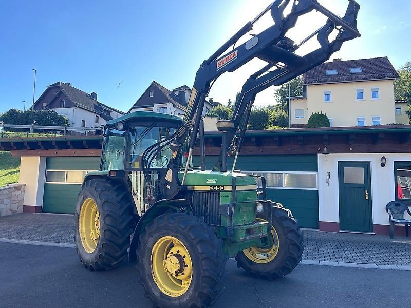 John Deere 2650 A Allrad Frontlader Druckluft TÜV wie 2450 2850