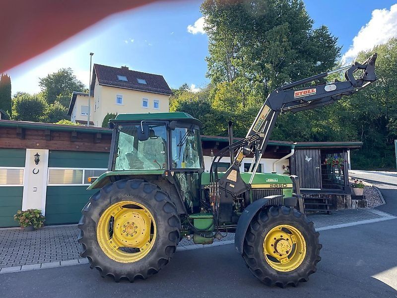 John Deere 2650 A Allrad Frontlader Druckluft TÜV wie 2450 2850