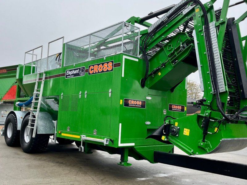 Cross Elephant vaskere og snittere  til 100 Ton/timen
