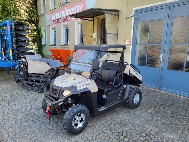 Hisun Sector 250 sand / beige + Seilwinde + StVZO Zulassungspapiere NE