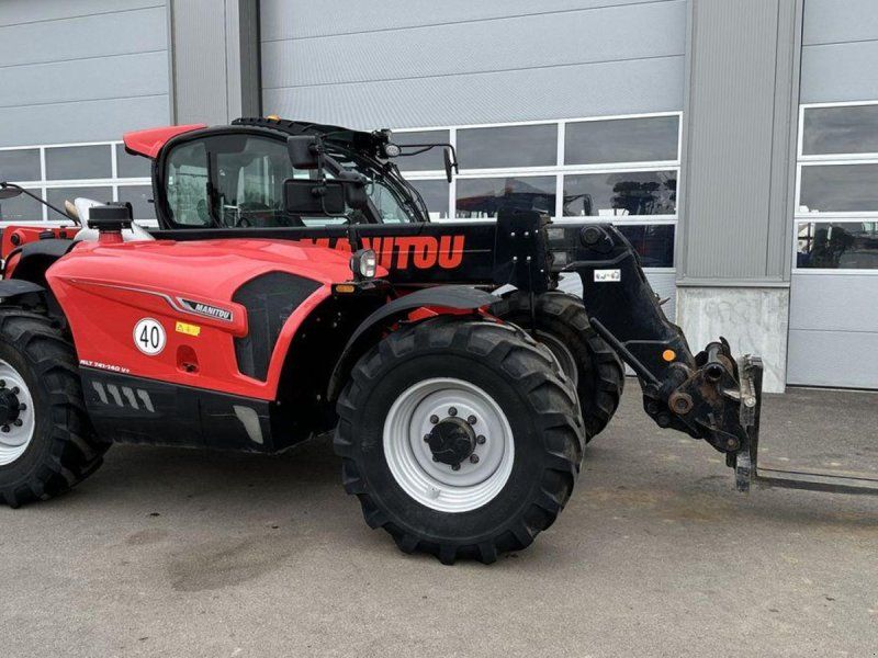 Manitou MLT 741-140V+ 40 km/t Vario+ Incl. kornskovl og gafler. Ring til