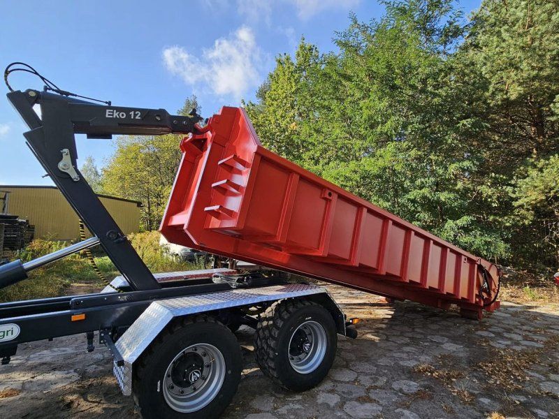 EkoAgri Eko 12 Hakenanhänger /  trailer