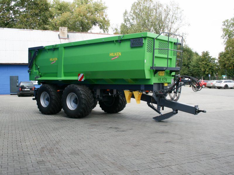 Hilken Muldenkipper, MKR6500, Reifen 560/60R22,5, Häckselaufsätze 800mm
