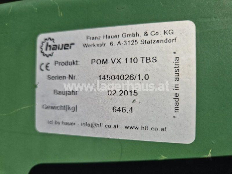 Hauer POM VX 110