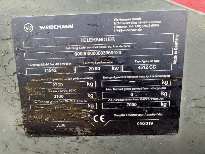 Weidemann T 4512