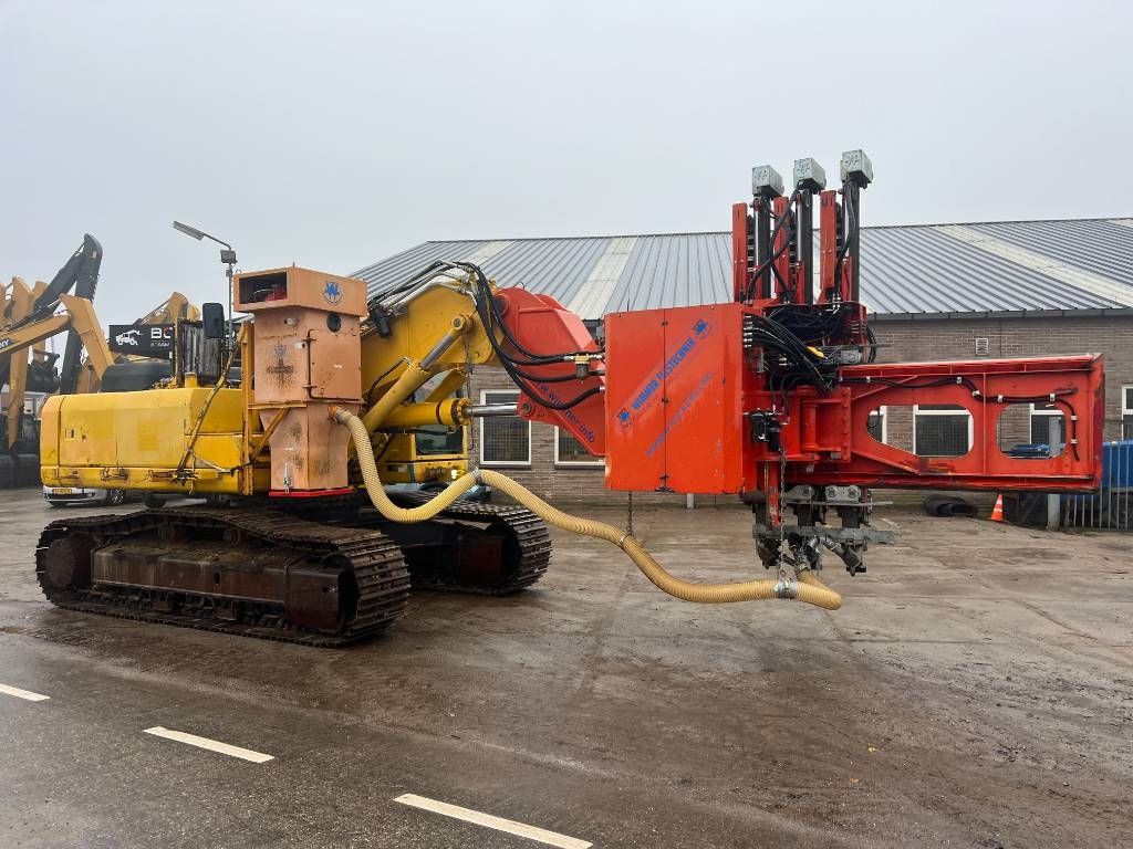 Komatsu PC290NLC-7K + Wimmer Jura Luna 3.100 Drill