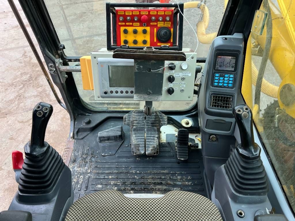 Komatsu PC290NLC-7K + Wimmer Jura Luna 3.100 Drill