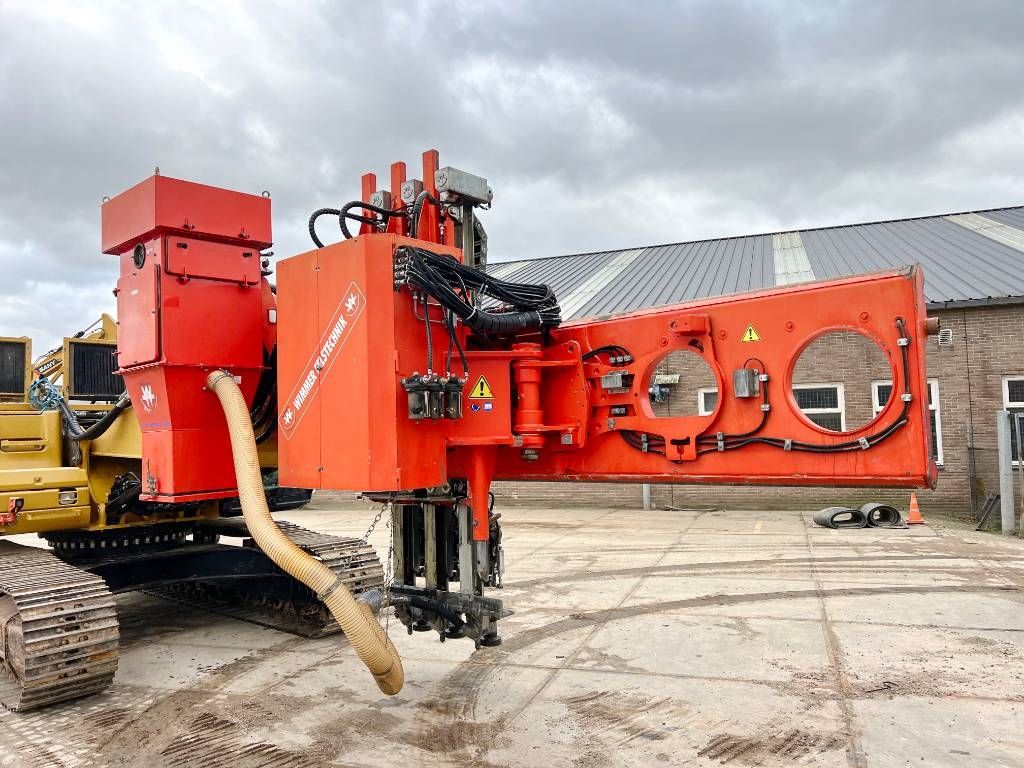 CAT 329D + Wimmer Jura Luna 3.100 Surface Drill Rig