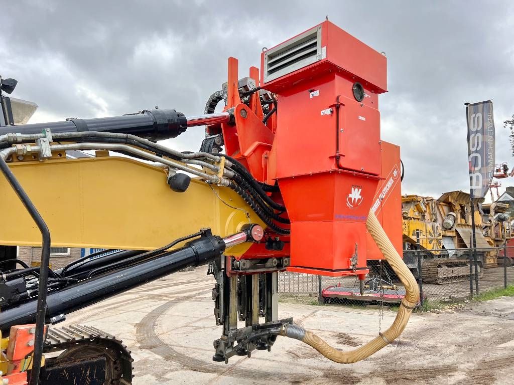 CAT 329D + Wimmer Jura Luna 3.100 Surface Drill Rig