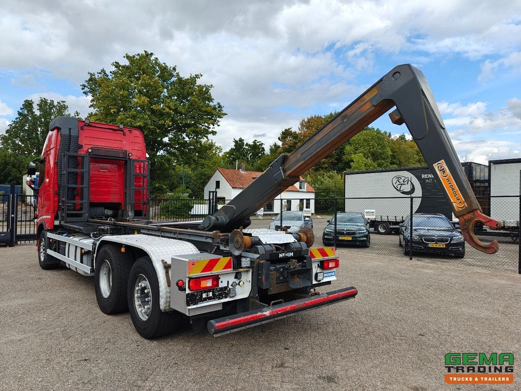 Volvo FH500 6x2 Globetrotter XL Euro6 - AJK Hakenliftsystem 25T - Fangmaul - LiftAs - 05/2026 TÜV