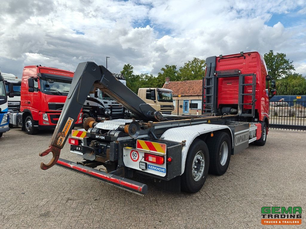 Volvo FH500 6x2 Globetrotter XL Euro6 - AJK Hakenliftsystem 25T - Fangmaul - LiftAs - 05/2026 TÜV