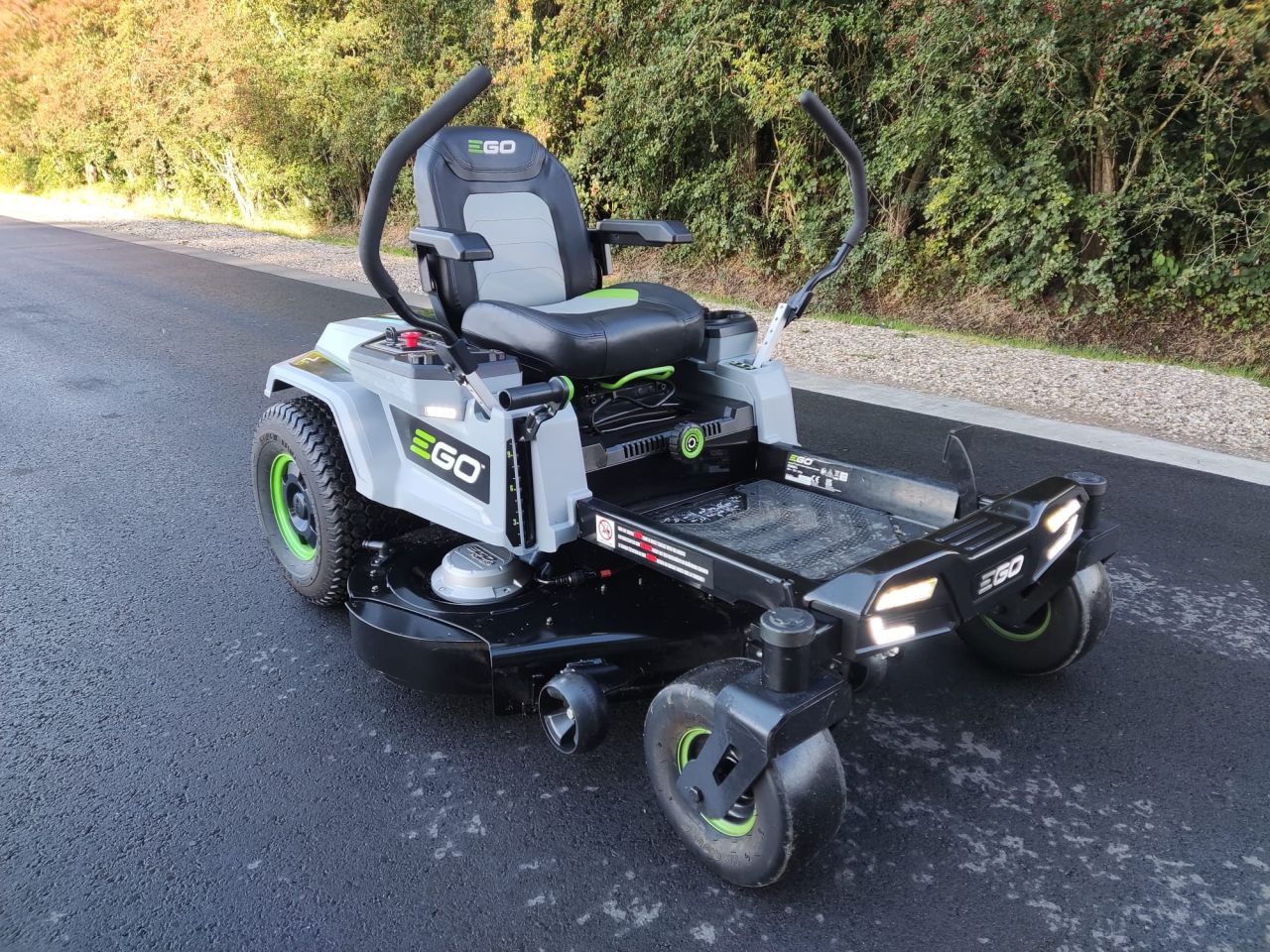 EGO accuzitmaaier (type ZT5201E-L, 132 cm, Zero-Turn, 157 h)