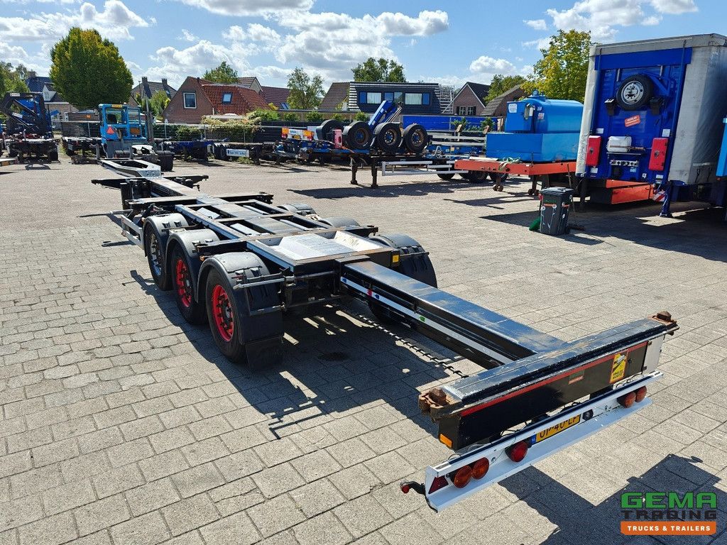 Pacton ET3 3-Achs Valx - Multi - Scheibenbremsen - Liftachse - 3x ausziehbar - ADR-Auffangwanne