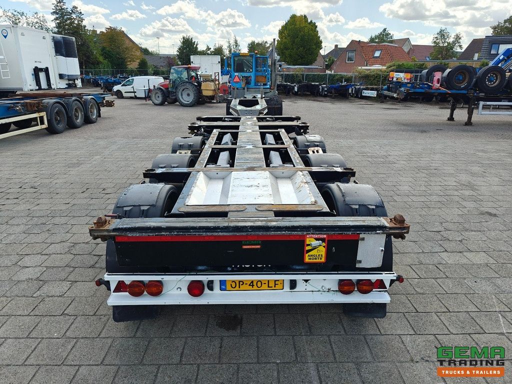 Pacton ET3 3-Achs Valx - Multi - Scheibenbremsen - Liftachse - 3x ausziehbar - ADR-Auffangwanne