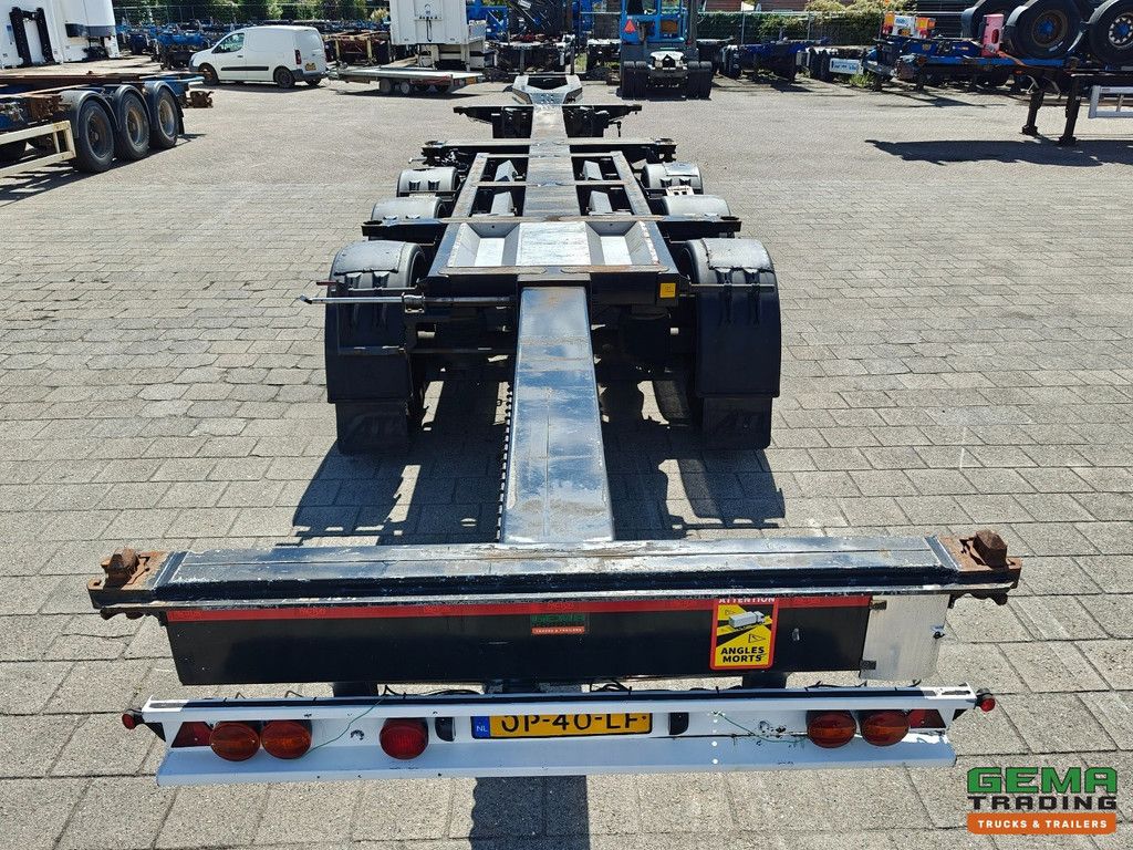 Pacton ET3 3-Achs Valx - Multi - Scheibenbremsen - Liftachse - 3x ausziehbar - ADR-Auffangwanne