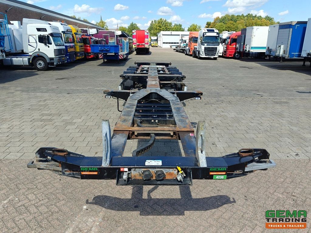 Pacton ET3 3-Achs Valx - Multi - Scheibenbremsen - Liftachse - 3x ausziehbar - ADR-Auffangwanne