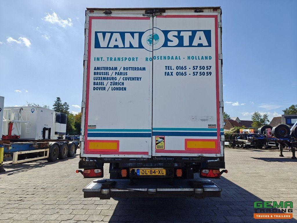 System Trailers GS PRS 18 2-Assen SAF - LiftAs en StuurAs - Schijfremmen - Gesloten Opbouw - Laadklep 2000KG
