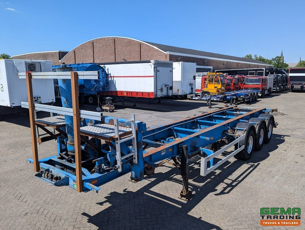 DESOT OPL/3AT/38/6894E 3-Axles BPW - Drum Brakes - 30FT Tipper Chassis - Electric/Hydraulic Pump - Alcoa