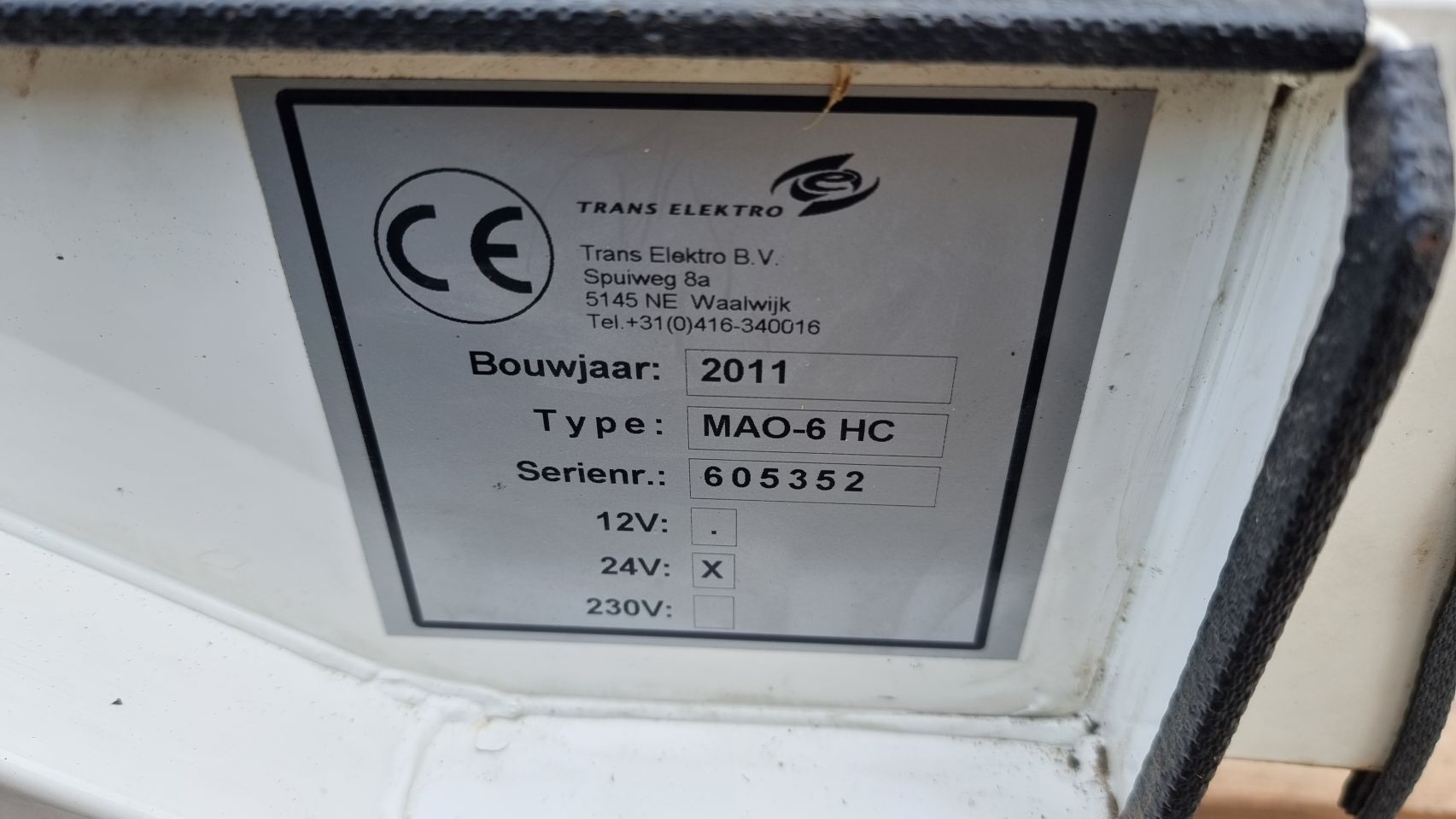 BM Air MAO 6 24V overdruk unit