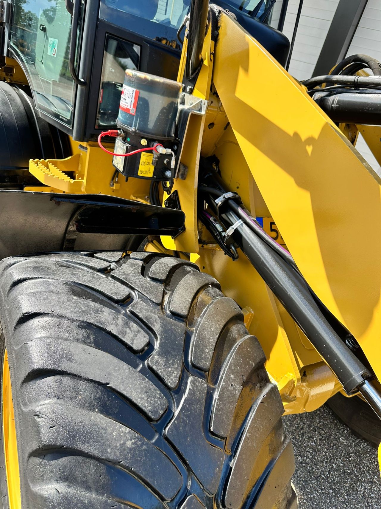 TE KOOP: zeer nette CATERPILLAR 908-H shovel