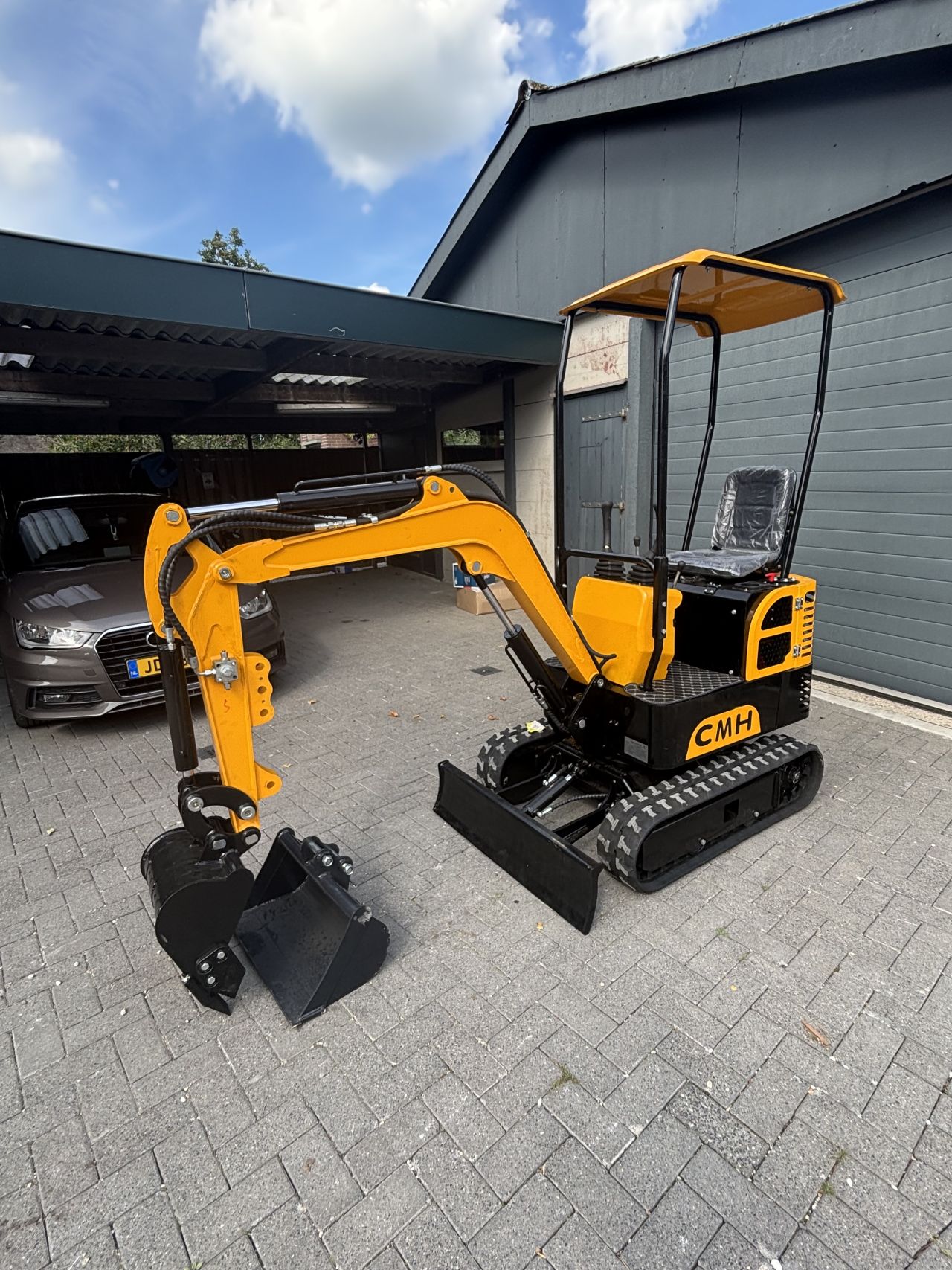 Cmh minigraver Kubota Janmar bobcat