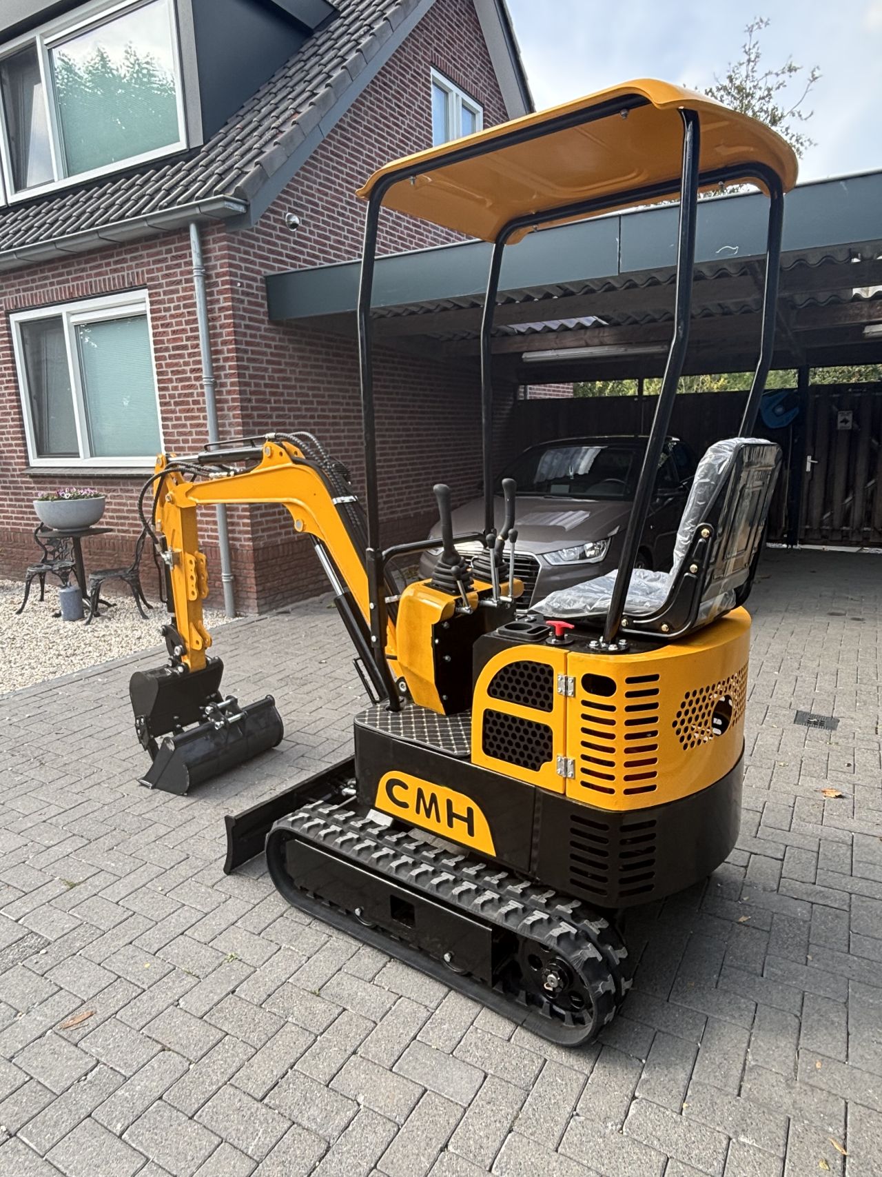 Cmh minigraver Kubota Janmar bobcat