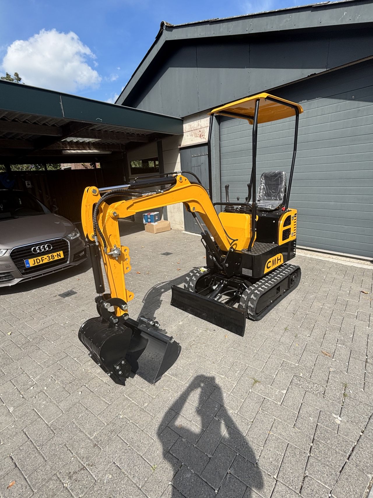 Cmh minigraver Kubota Janmar bobcat