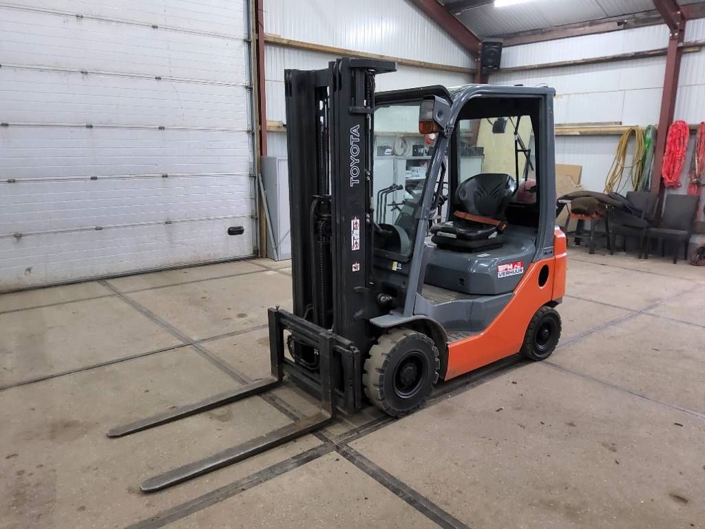 Toyota 1,5Ton heftruck H02-8FGF15 lpg 1.5t forklift
