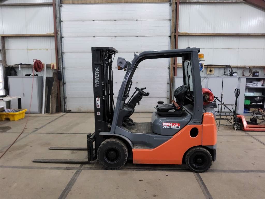 Toyota 1,5Ton heftruck H02-8FGF15 lpg 1.5t forklift