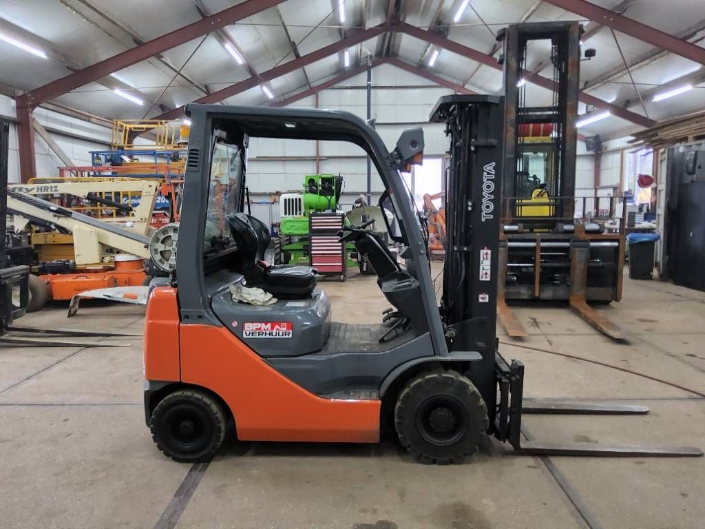 Toyota 1,5Ton heftruck H02-8FGF15 lpg 1.5t forklift