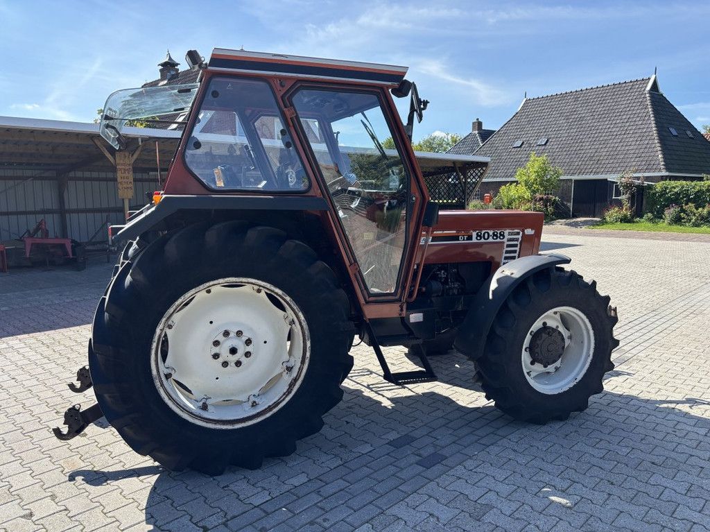 Fiat-Agri 80-88 DT 4wd, Zuidberg Fronthef.