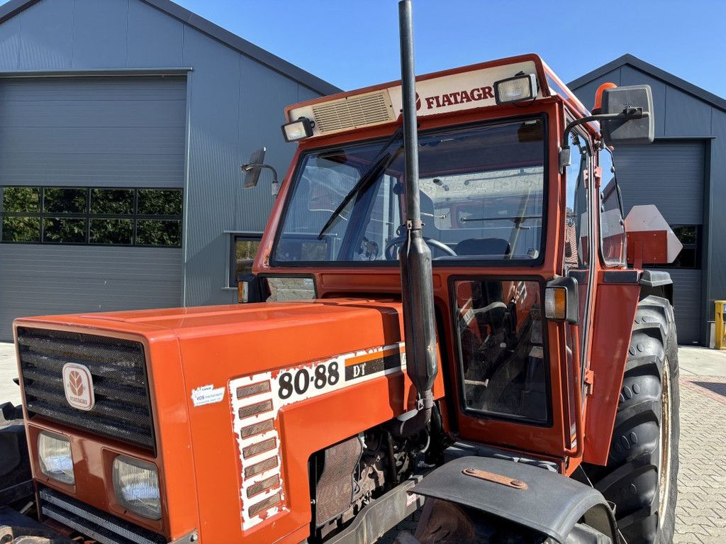 Fiat-Agri 80-88 DT 4wd, Zuidberg Fronthef.