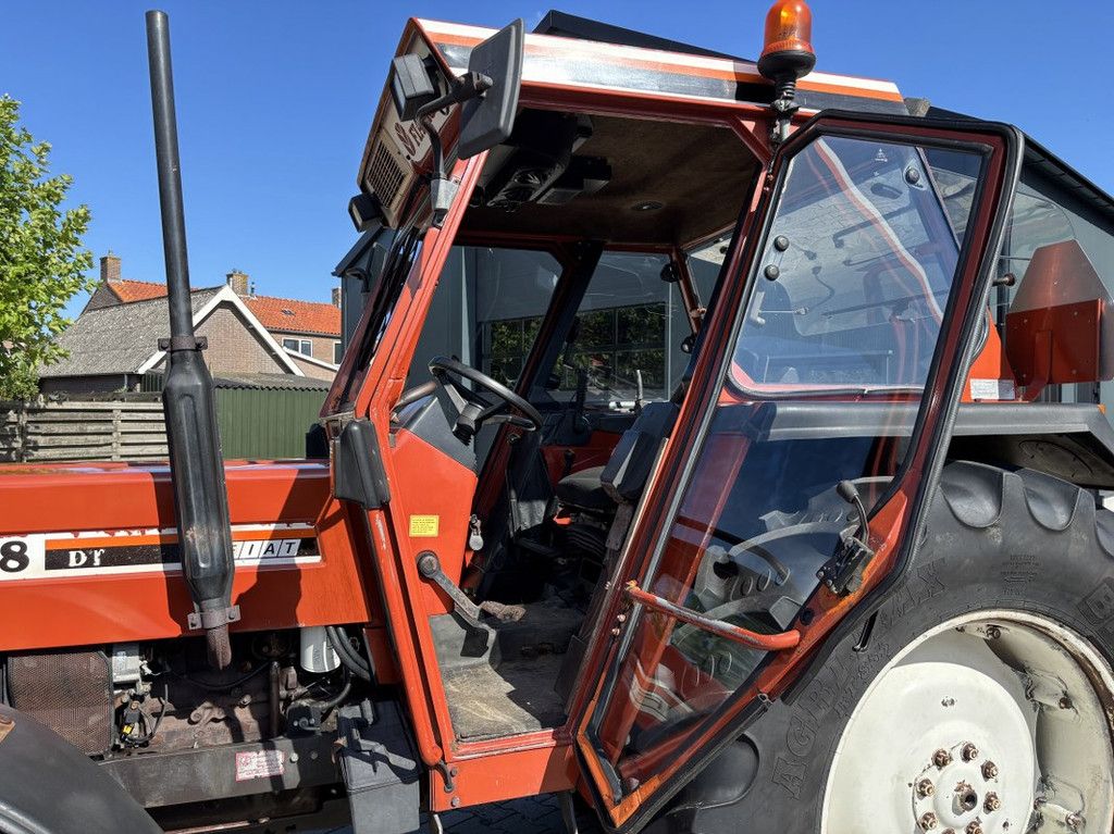 Fiat-Agri 80-88 DT 4wd, Zuidberg Fronthef.