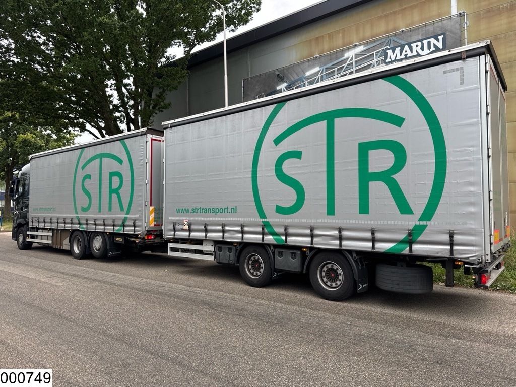 Renault T 480 6x2, EURO 6, Standairco, tautliner, Combi