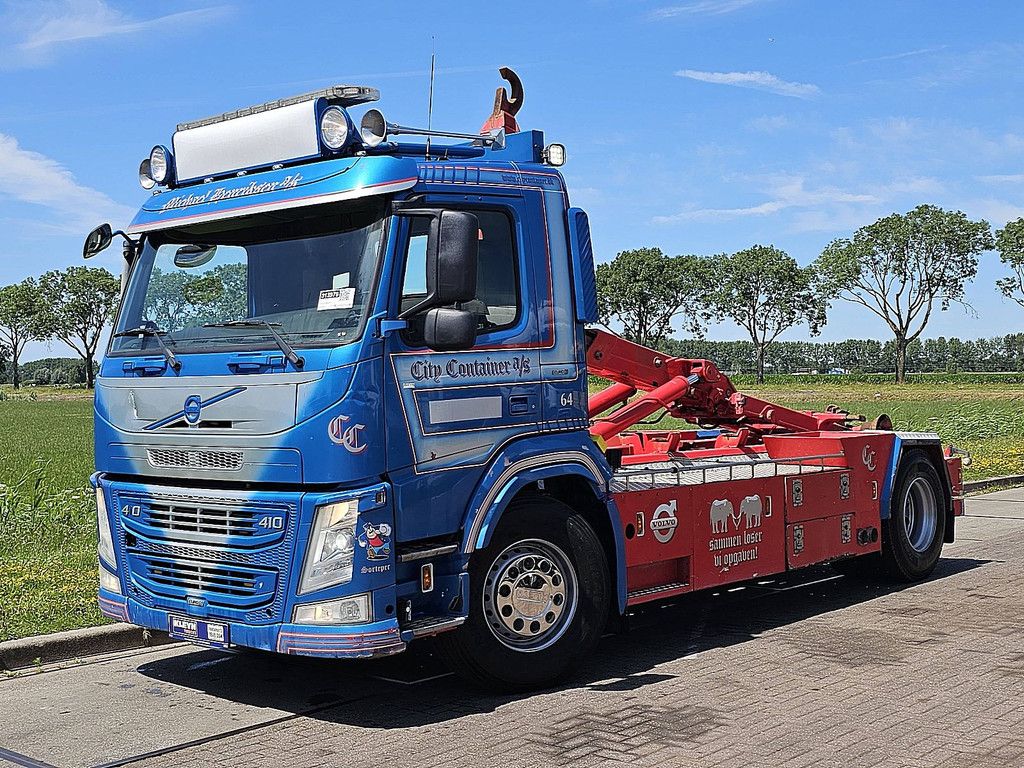 VOLVO FM 410 city hooklift 14t