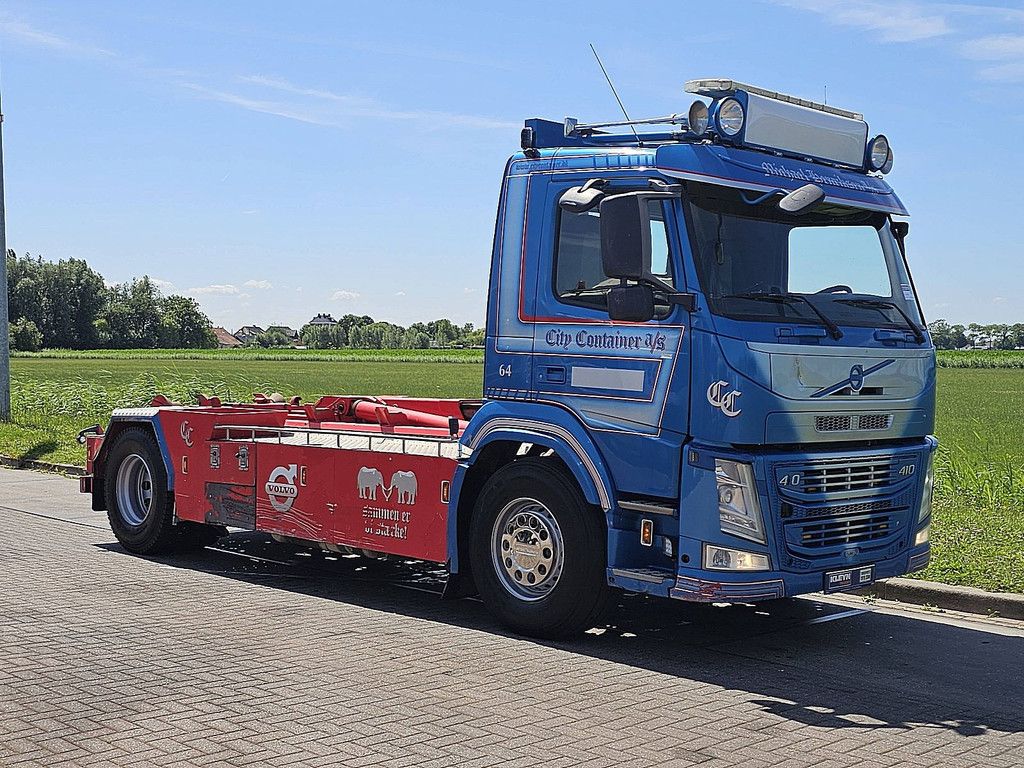 VOLVO FM 410 city hooklift 14t