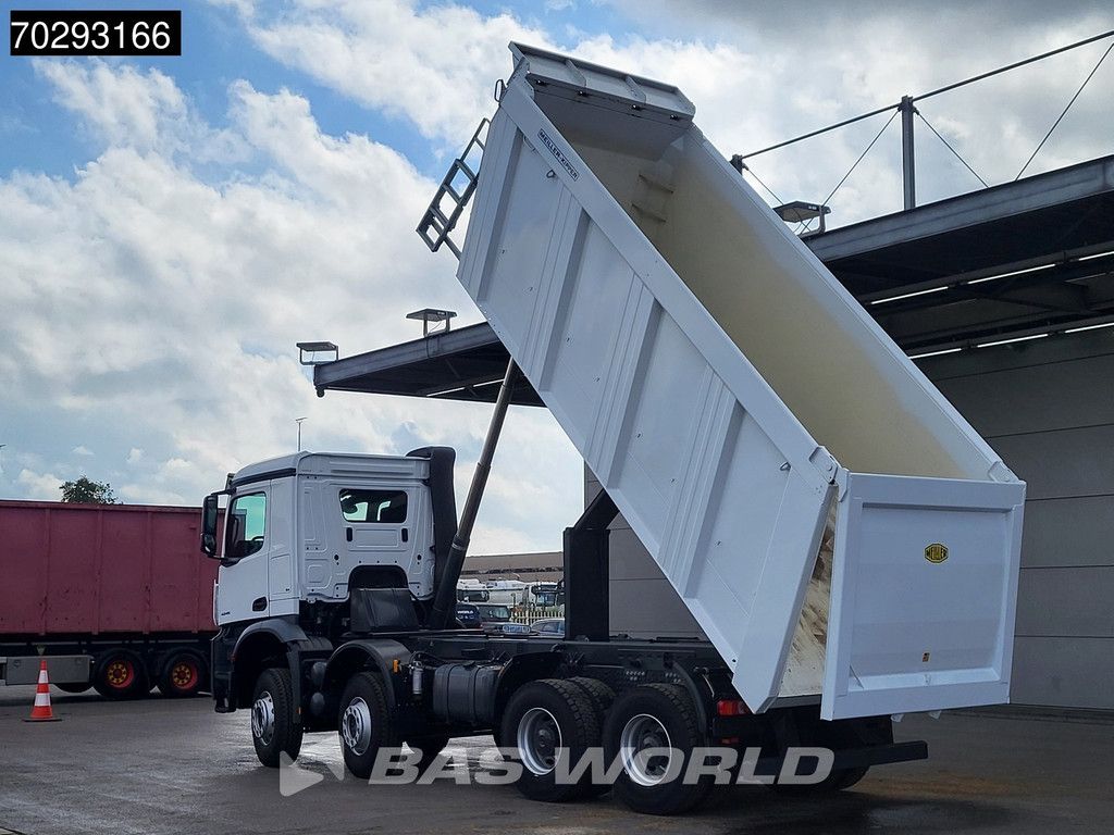Mercedes Arocs 4245 8X4 New! 22m3 Meiller Kipper Big-Axle Steelsuspension Manual Euro 3