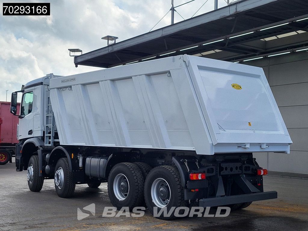 Mercedes Arocs 4245 8X4 New! 22m3 Meiller Kipper Big-Axle Steelsuspension Manual Euro 3