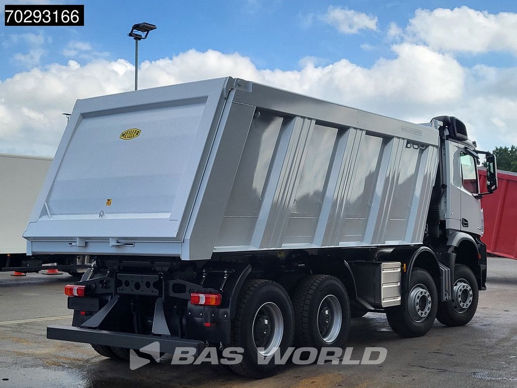 Mercedes Arocs 4245 8X4 New! 22m3 Meiller Kipper Big-Axle Steelsuspension Manual Euro 3