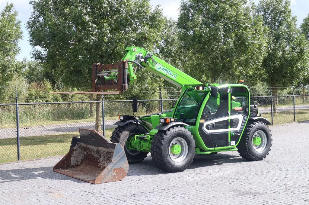 Merlo TF 33.7-115LC TURBOFARMER | 40KM/H | BSS | FORKS | BUCKET