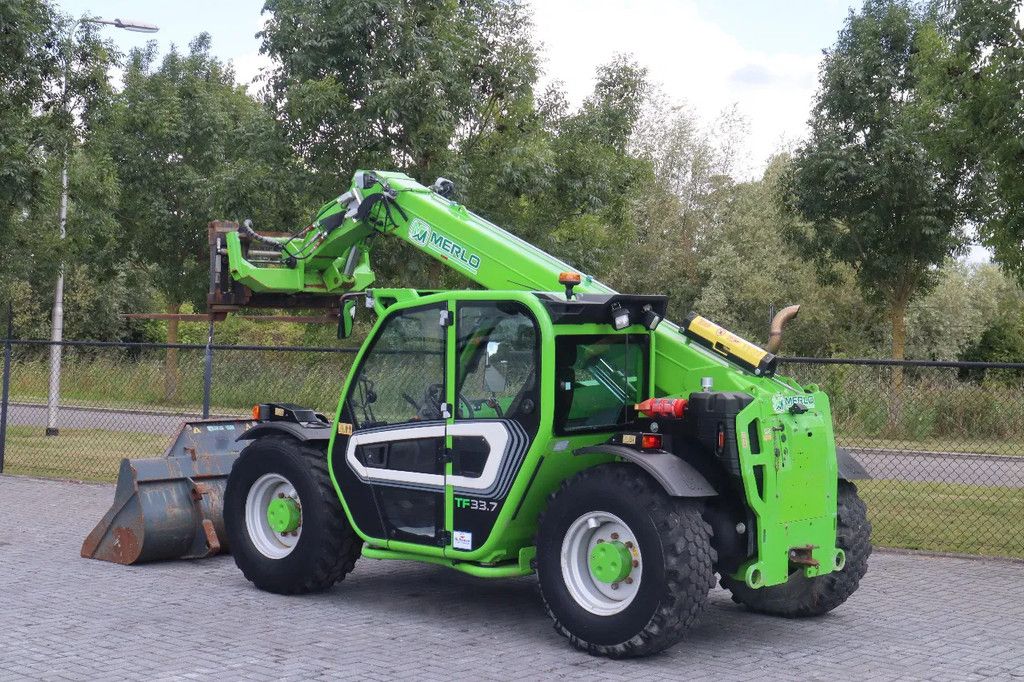 Merlo TF 33.7-115LC TURBOFARMER | 40KM/H | BSS | FORKS | BUCKET