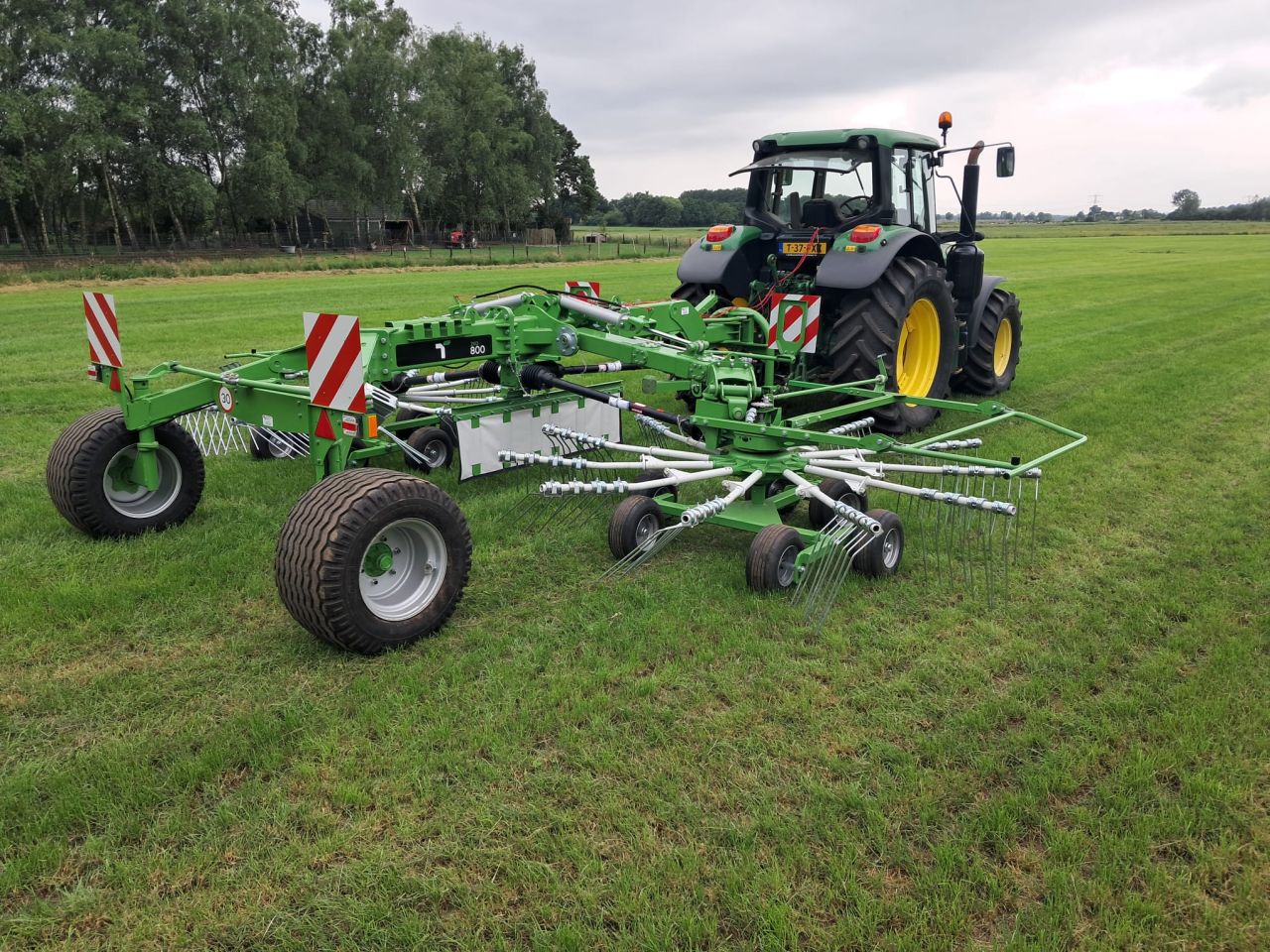 InterTech ZKD 800 dubbele hark