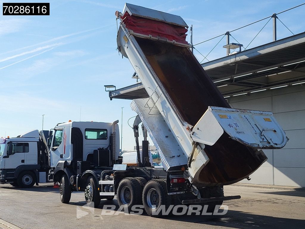 Renault Kerax 430 8X4 16m3 tipper Retarder Big-Axle steel suspension automatic Euro 5