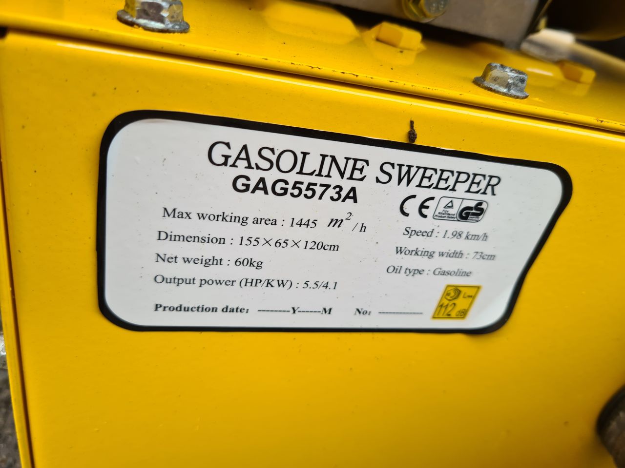 Benzine aangedreven bladzuiger blad zuiger