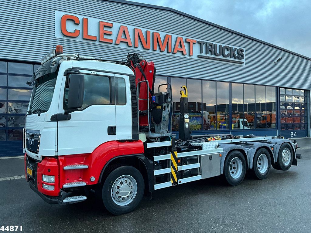 Man TGS 35.440 8x4 HMF 16 Tonmeter Z-kraan