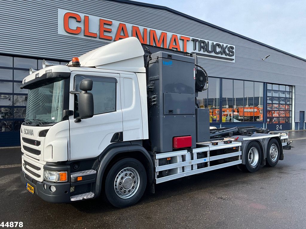 Scania P 280 6x2 Euro 6 VDL Translift zijlader Just 159.334 km!